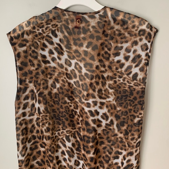 Guess size S leopard beach coverup - Picture 9 of 10